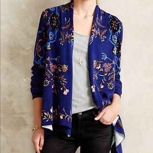 Sleeping on Snow Botanical Gardens Cardigan Sz Sm